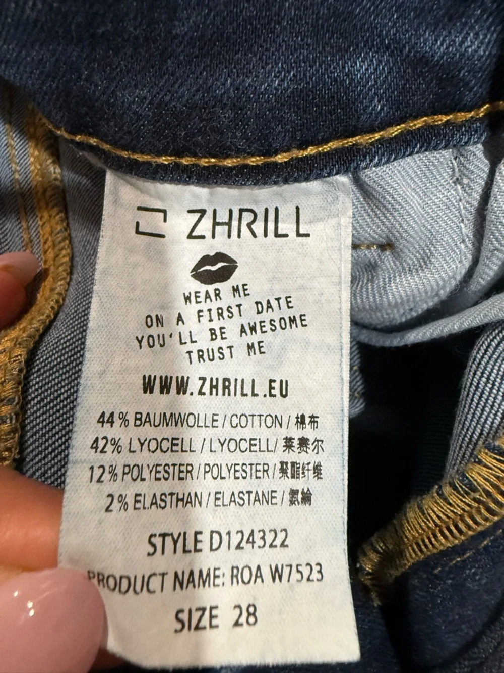 Women's Indigo Straight-Leg Jeans